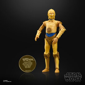ハズブロ（Hasbro）STAR WARS スター・ウォーズ ブラックシリーズ シースリーピーオー (C-3PO)、『スター・ウォーズ：ドロイドの大冒険』プレミアム コレクション用 15 cm アクションフィギュア G3226 正規品