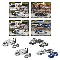 ホットウィール(Hot Wheels)　チームトランスポート アソート 乗り物おもちゃ ミニカー 2台組×4セット入…