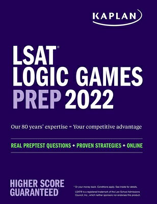 楽天ブックス: LSAT Logic Games Prep 2022: Real Preptest Questions + Proven ...