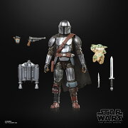 ハズブロ（Hasbro）STAR WARS スター・ウォーズ ブラックシリーズ スター・ウォーズ／マンダロリアン・アンド・グローグー マンダロリアン・アンド・グローグー デラックス コレクション用 15cm アクションフィギュア G2514正規品