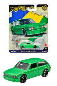 ホットウィール(Hot Wheels) 　カーカルチャー ワールドツアー フォルクスワーゲン ブラジリア 乗り物おもちゃ ミニカー 3歳から グリーン HRV82