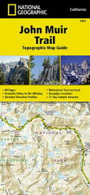 John Muir Trail Map MAP-JOHN MUIR TRAIL MAP 2022/E （National Geographic Topographic Map Guide） [ National Geographic Maps ]