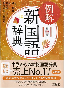 例解新国語辞典 第十版 [ 林 四郎 ]