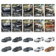 ホットウィール(Hot Wheels) ワイルド・スピード プレミアム アソート ミニカー 1:64スケール 10台 BOX販…