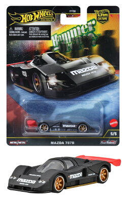 ホットウィール(Hot Wheels) 　カーカルチャー ハンマードロップ マツダ 787B 乗り物おもちゃ ミニカー 3歳から ブ…