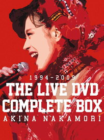 中森明菜 THE LIVE DVD COMPLETE BOX [ 中森明菜 ]