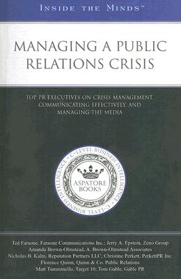 楽天ブックス: Managing a Public Relations Crisis: Top PR Executives on Crisis ...