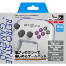 CYBER ・ レトロスタイル ゲームパッド 6B 無線タイプ （ Switch2 ／ Switch 用） レトログレー