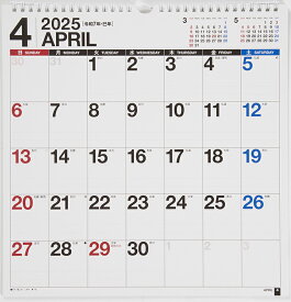 2025年度版 4月始まり T11 エコカレンダー壁掛 高橋書店 A3変型サイズ 壁掛 （［カレンダー］）