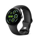 Google Pixel Watch 3 45mm Matte Black アルミケース/Obsidian アクティブ バンド (WiFi)