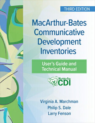 楽天ブックス: Macarthur-Bates Communicative Development Inventories User's ...