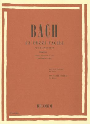 23 Pezzi Facili - Autore Bach - Editore Ricordi