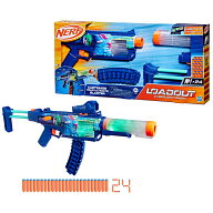 ハズブロ（Hasbro）ナーフ ロードアウト サイバーライト・ゴースト ブラスター、電池式LEDライト、アクセ…