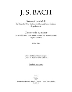 �y�A���y���z�o�b�n, Johann Sebastian: �`�F���o���A�t���[�g�ƃo�C�I�����̂��߂̎O�d���t�� �C�Z�� BWV 1044/���T��/Kilian��: �`�F���o���E�\���p�[�g�� [ �o�b�n, Johann Sebastian ]