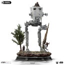 『スター・ウォーズ』【アイアン・スタジオ スタチュー】「デミ・アートスケール」1/20スケール AT-ST＆チューバッ…