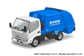 楽プラ スナップキット 1/32 日野 デュトロ パッカー車 【25-PK】 (プラモデル)