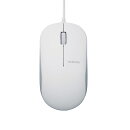 法人向け高耐久マウス/USB光学式有線マウス/3ボタン/EU RoHS指令準拠/ホワイト