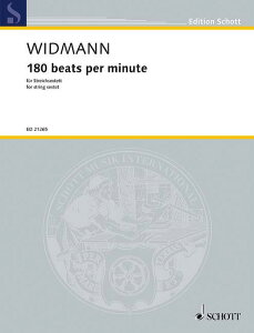 �y�A���y���z�E�B�h�}��, Jorg: 180 Beats per Minute(2�{�̃o�C�I�����ƃr�I����3�{�̃`�F��): �X�R�A�ƃp�[�g���Z�b�g [ �E�B�h�}��, Jorg ]