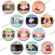 【グッズ】SPY×FAMILY　キラキラ缶バッジ　vol．3　アーニャだらけver．（BOX）