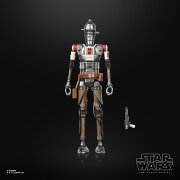 ハズブロ（Hasbro）STAR WARS スター・ウォーズ ブラックシリーズ IG-11（ネヴァロの保安官）、『スター・ウォーズ／マンダロリアン』プレミアム コレクション用 15 cm アクションフィギュア G2577 正規品