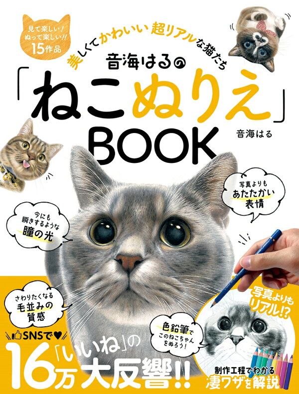 楽天ブックス 音海はるの ねこぬりえ Book 音海はる 本