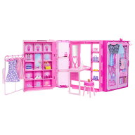 バービー(Barbie)　バービー しゅうのうりょくばつぐん! おしゃれなピンクのドリームクローゼット ドール…