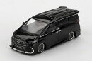 MINI-GT 1/64 Toyota アルファード 40 KUHL ブラック(右ハンドル) 【MGT01179-R】 (ミニカー)
