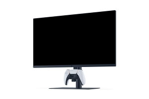 27�g �Q�[�~���O���j�^�[ DualSense �[�d�t�b�N�t��