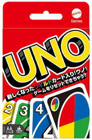 マテルゲーム(Mattel Game) ウノ UNO カードゲーム【知育ゲーム】【カードゲーム】【7歳～】 B7696