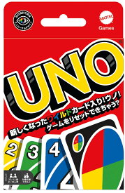 マテルゲーム(Mattel Game) ウノ UNO カードゲーム【知育ゲーム】【カードゲーム】【7歳～】 B7696