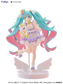 TENITOL 『初音ミク』 初音ミク 夢かわプリンセス ラベンダーver. 【AMU-TNL0152】 (塗装済み完成品フィギュア)