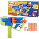 【特典】ナーフ Nシリーズ スプリンター 電動ブラスター、Nシリーズ専用N1ダーツ16本付属、子ども向けインドア&ア…
