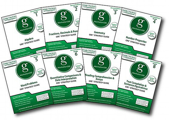 楽天ブックス: Manhattan GRE Strategy Guide Set, 8 Vols. - Manhattan GRE ...