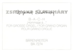 yAyzTgX[, Zsigmond: B-A-C-H ^ [ TgX[, Zsigmond ]