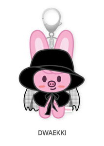 �y�撅���T�z[DO IT] SKZOO COSTUME MAGNET PLUSH KEYRING (DWAEKKI Ver.)(�t�H�g�J�[�h1��(8�탉���_��1��)) [ Stray Kids ]