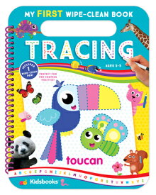 My First Wipe Clean Book: Tracing MY 1ST WIPE CLEAN BK TRACING [ Kidsbooks Publishing ]