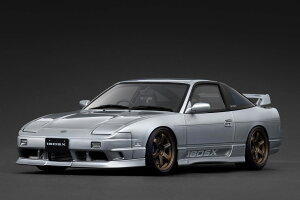 ignition model 1/18 NISSAN 180SX TYPE X (RPS13) Silver (1/18 Scale) yIG3761z (~jJ[)