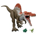 マテル ジュラシックワールド(JURASSIC WORLD)　スーパービッグ！スピノサウルス 子供向けフィギュア 恐竜 おもちゃ…