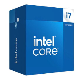 【intel 第14世代 CPU】 Core i7-14700 20コア/28スレッド 最大周波数 5.4GHz LGA1700 日本国内正規品