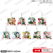 ラブライブ！スクールアイドルフェスティバル トレーディングアクリルキーホルダー Aqours クリスマスプレゼントver.【BOX】