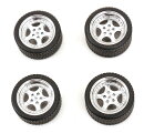 KK Scale 1/18 Porsche Speedline tire set with rims 【KKDCACC044】 (ミニカー)