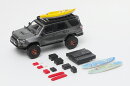 GCD 1/64 Toyota 4Runner wide-body プレランナー (LHD) - アクセサリー付 グレー (ミニカー)