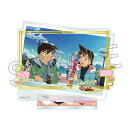 名探偵コナン箔押しアクリルスタンド　工藤 新一＆毛利 蘭