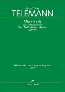 �y�A���y���z�e���}��, Georg Philipp: �~�T�E�u�����B�X �g���� TVWV 9/5/�z�t�}����: �w���җp��^�X�R�A [ �e���}��, Georg Philipp ]