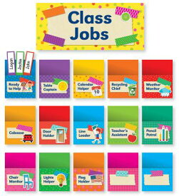 Tape It Up! Class Jobs Bulletin Board TAPE IT UP CLASS JOBS BULLETIN （Tape It Up!） [ Scholastic ]