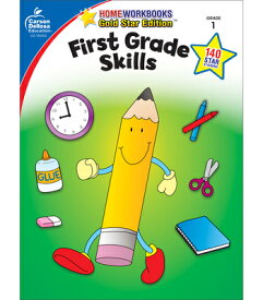 First Grade Skills: Gold Star Edition Volume 4 WORKBK-1ST GRD SKILLS （Home Workbooks） [ Carson Dellosa Education ]