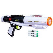 【楽天ブックス限定特典】ハズブロ（Hasbro）スター・ウォーズ ナーフ グローストライク ストームトルーパー トリプルストライク・ブラスター、ライト＆サウンド、グローストライクダーツ3本、男児＆女児向け玩具、対象年齢8才以上 G0762 正規品(ステッカー 1枚)