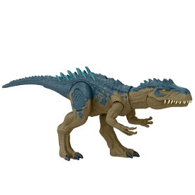 マテル ジュラシックワールド(JURASSIC WORLD) バトルアクション！ほえるアロサウルス【恐竜 おもちゃ】【全長:約44.1cm】 【4才~】 HRX50