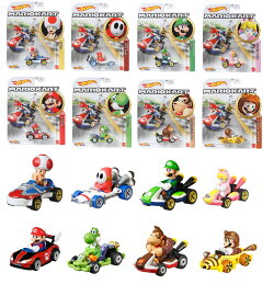 ホットウィール（Hot Wheels） マリオカート アソート 【ミニカー8台入り BOX販売】 【3才~】 987A-GBG25