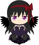 劇場版 魔法少女まどか☆マギカ[新編]叛逆の物語　Chibiぬいぐるみ 悪魔ほむら